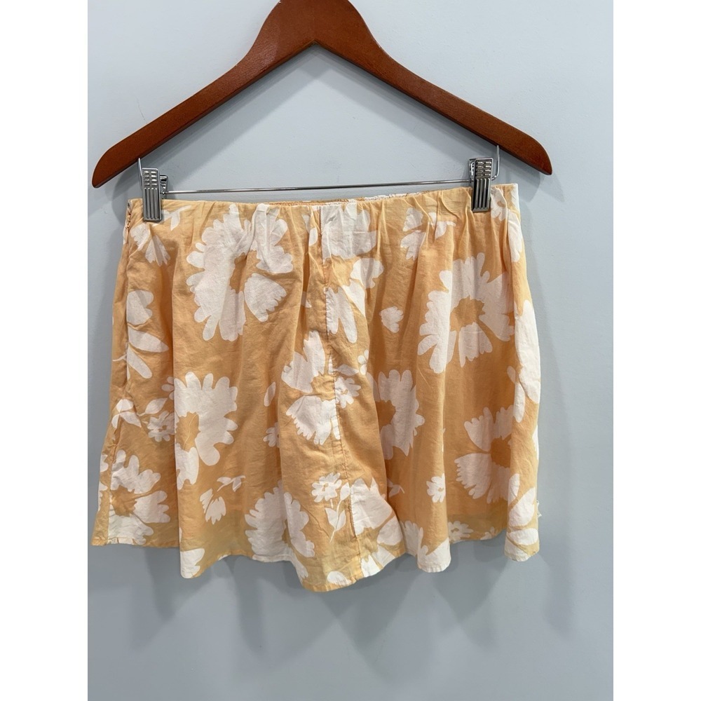 NEW American Eagle Floral Mini Skirt M Lined Cotton Cottagecore Feminine